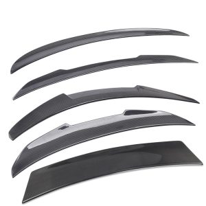 P CS M4 PSM ID Style Carbon Fiber Rear Spoiler Trunk Wing Ducktail for BMW 3 Series E90 E92 E93 335i M3