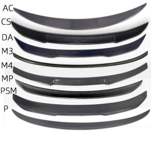 AC CS DA M3 M4 MP PSM P Style Carbon Rear Spoiler Trunk Wing for BMW 3 Series G20 G80 318i 320i 330 335i 340i CS Competition